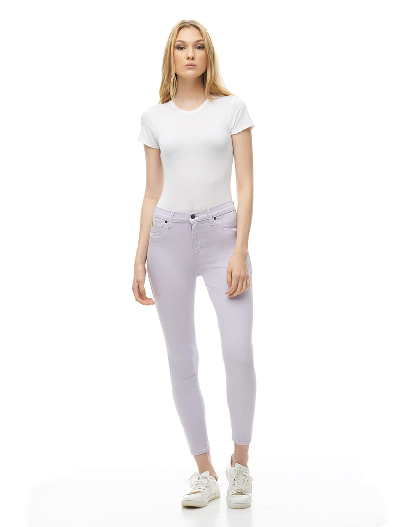 RACHEL SKINNY JEANS / LILAS