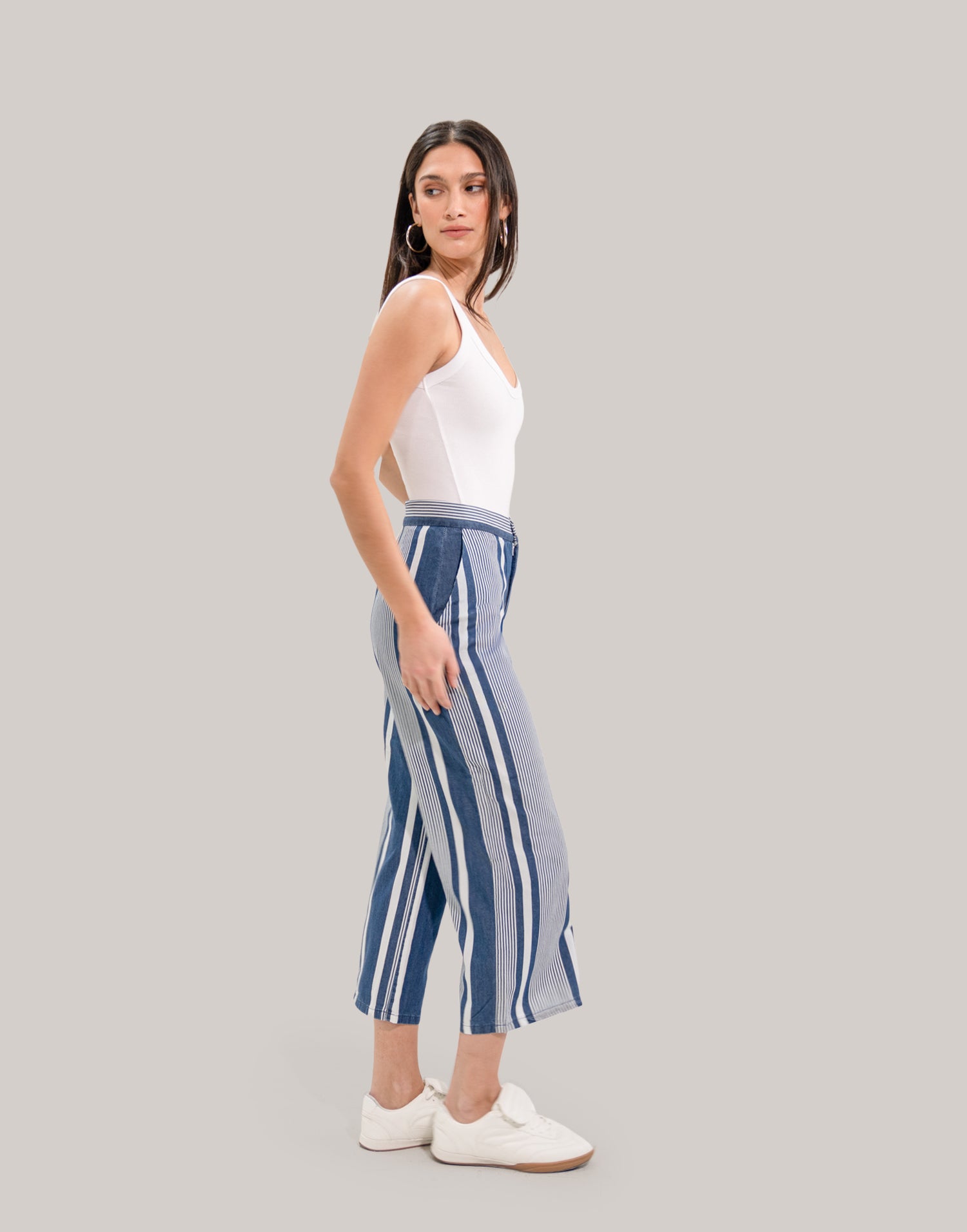 LILY WIDE LEG PANTS / RAYS