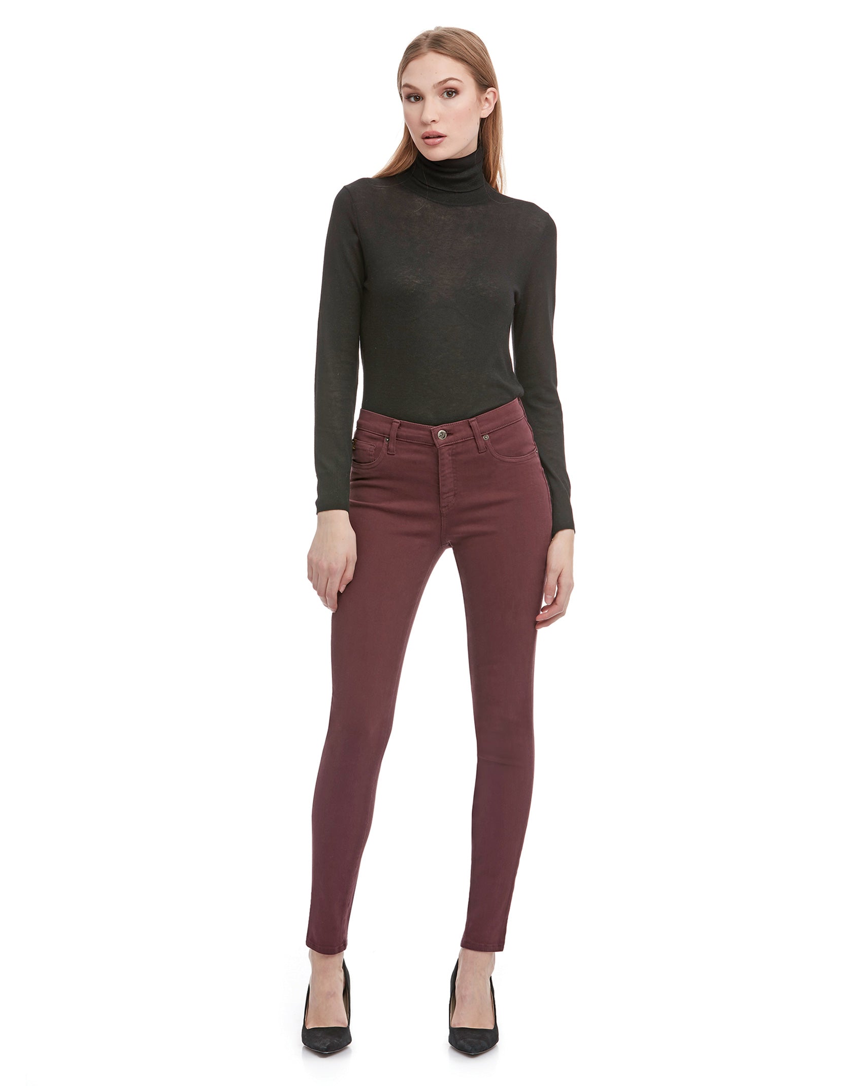 RACHEL SKINNY JEANS / CERISE