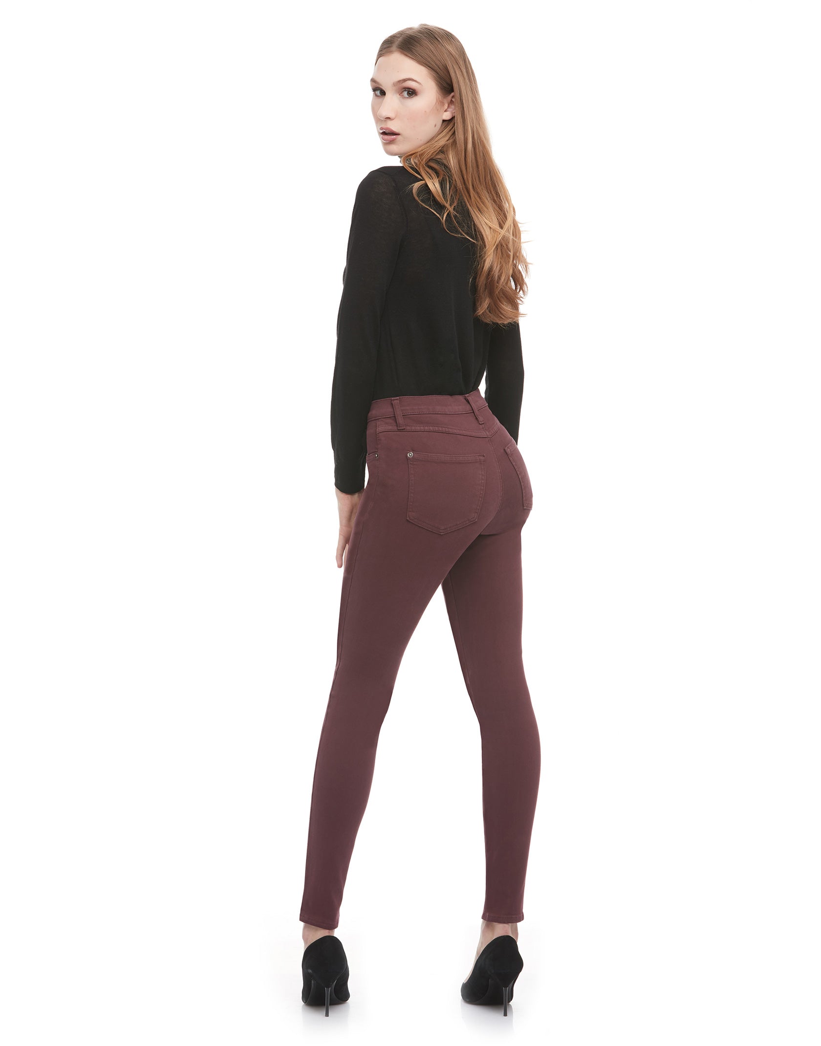 RACHEL SKINNY JEANS / CERISE