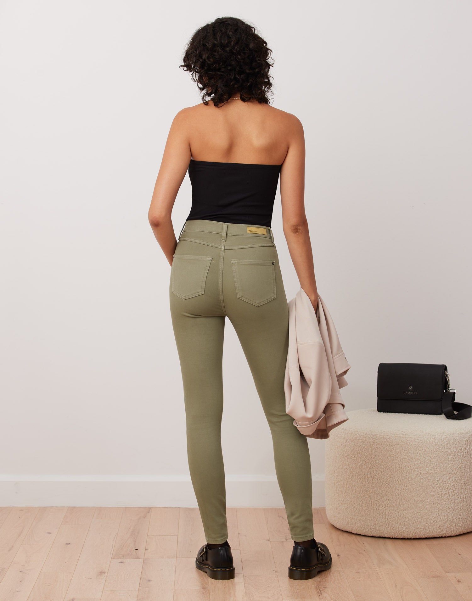 RACHEL SKINNY JEANS / VETIVER