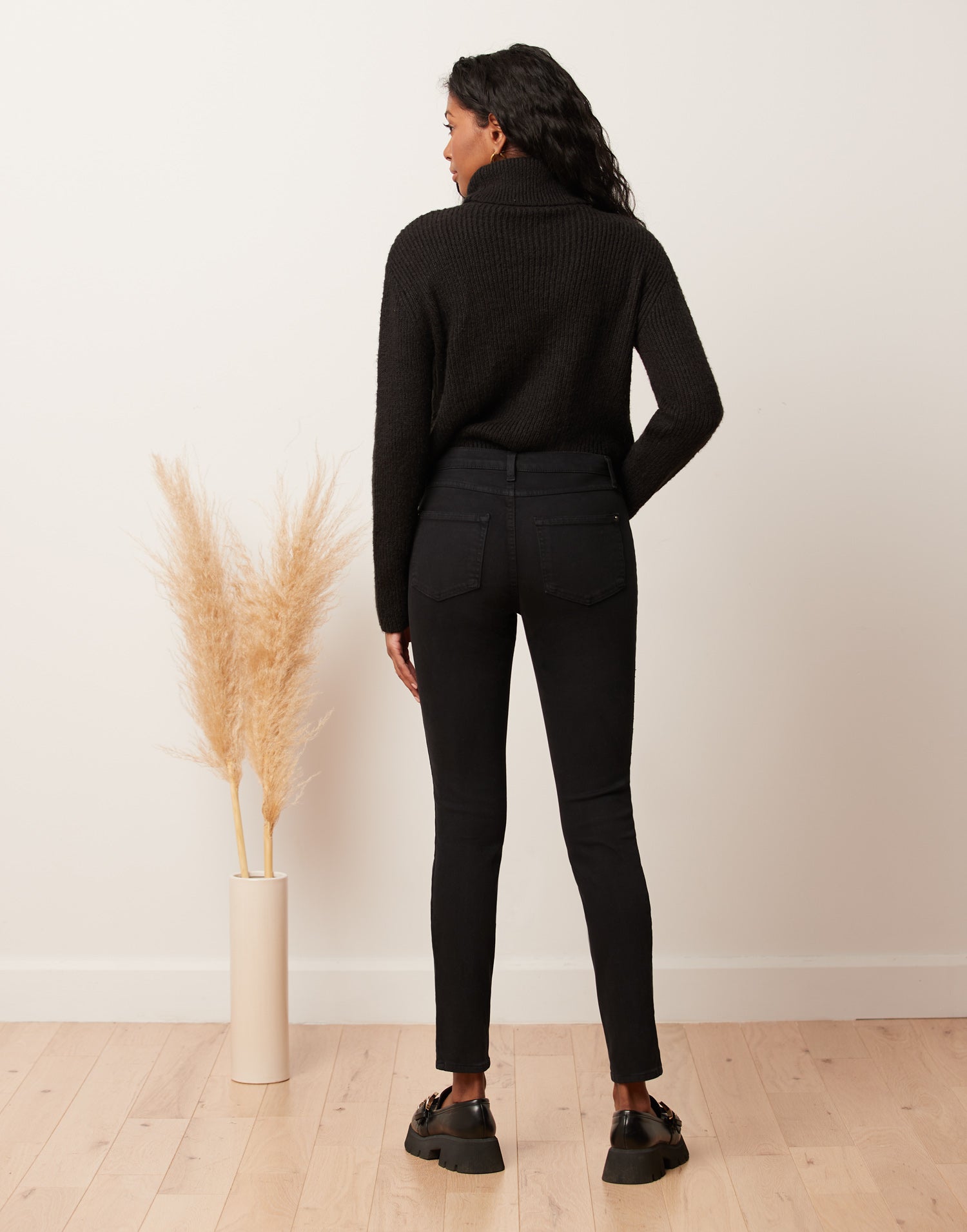 RACHEL SKINNY JEANS / BLACK LIGHT PC / 30