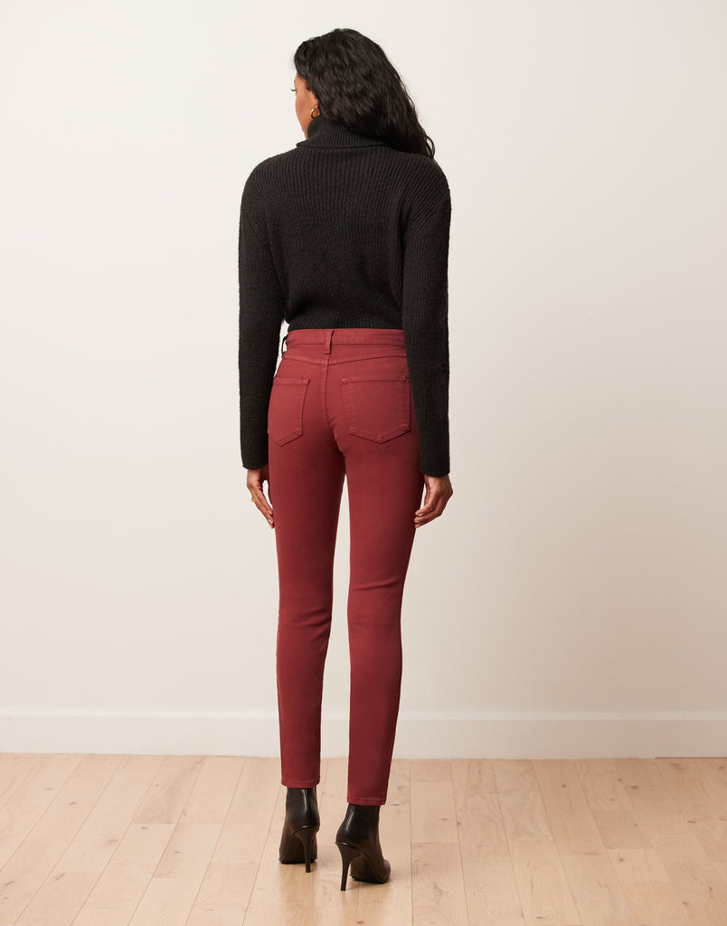 ruby red skinny jeans