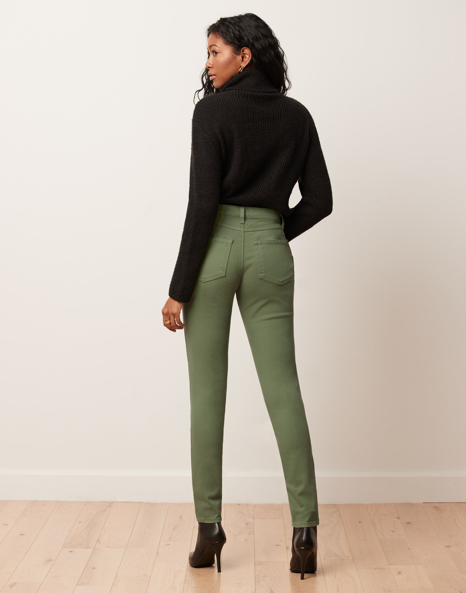 RACHEL SKINNY JEANS / WATERCRESS