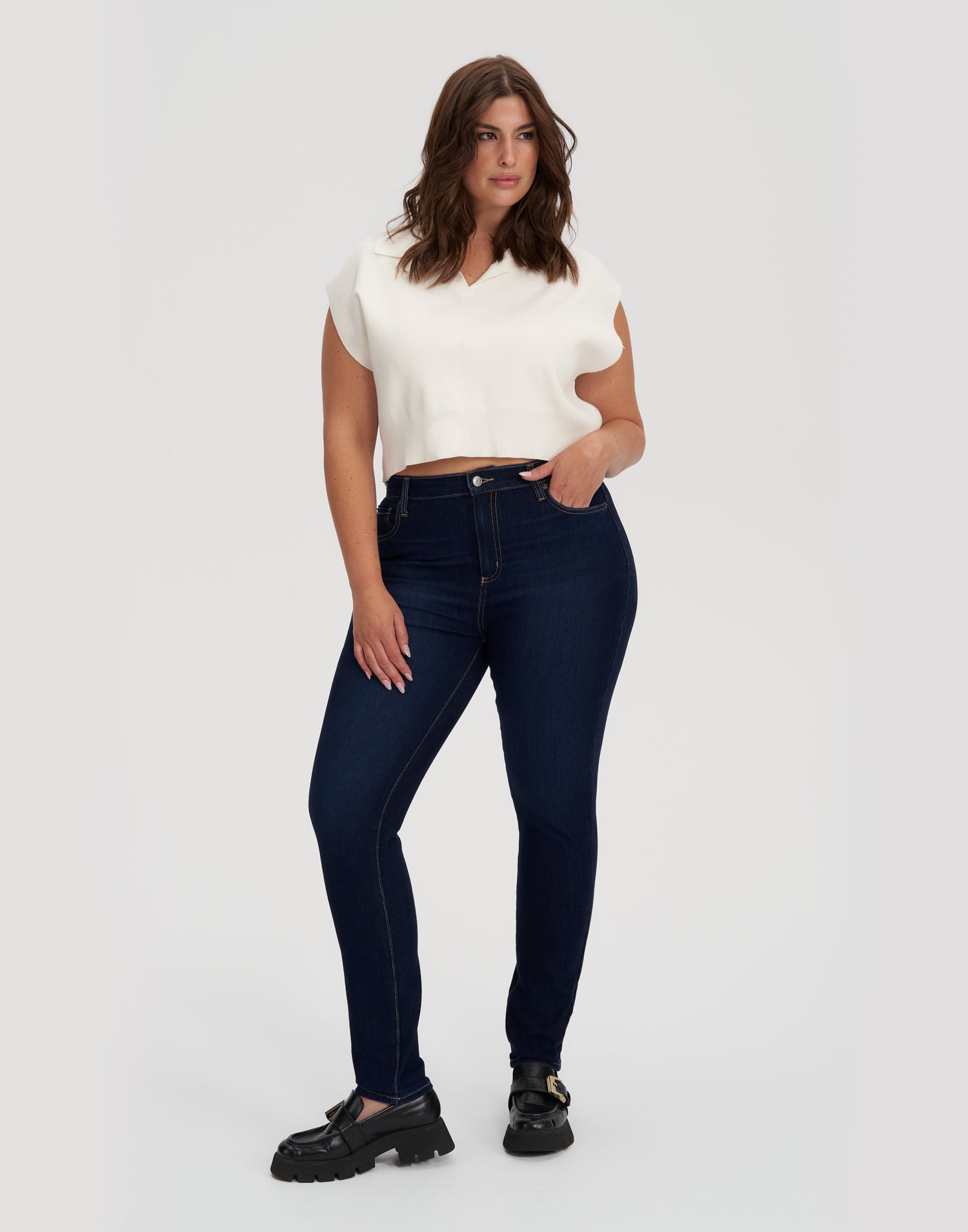 RACHEL SKINNY JEANS / 30