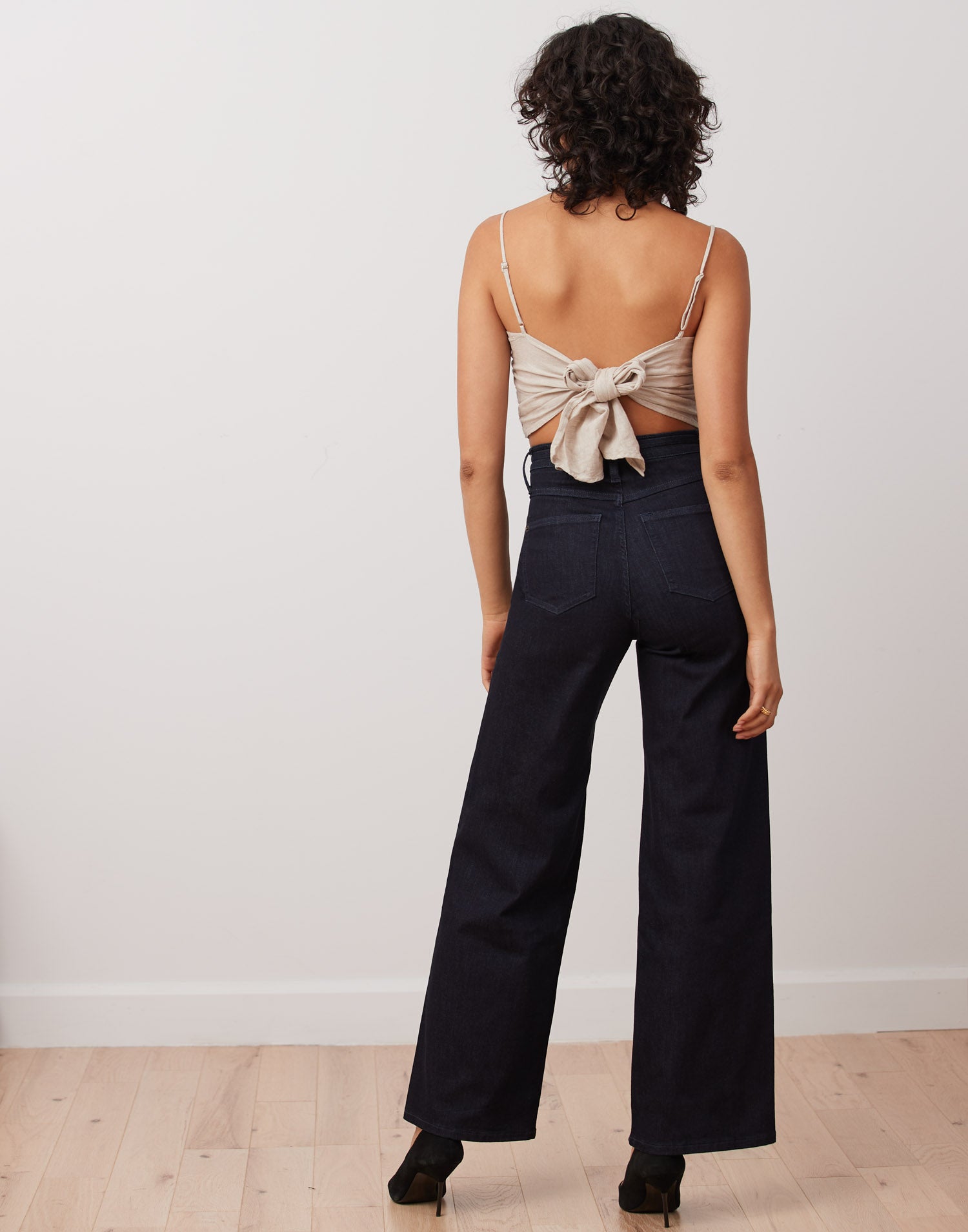 LILY WIDE LEG JEANS / ABEL