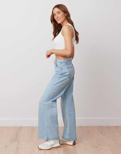 LILY WIDE LEG JEANS / DAWSON | Yoga Jeans