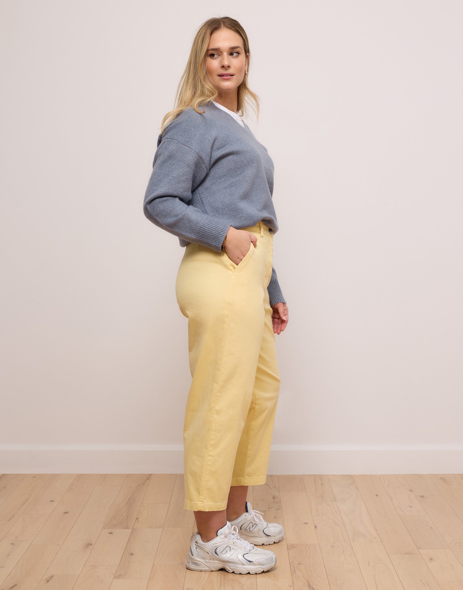 MALIA RELAXED JEANS / BANANA YELLOW