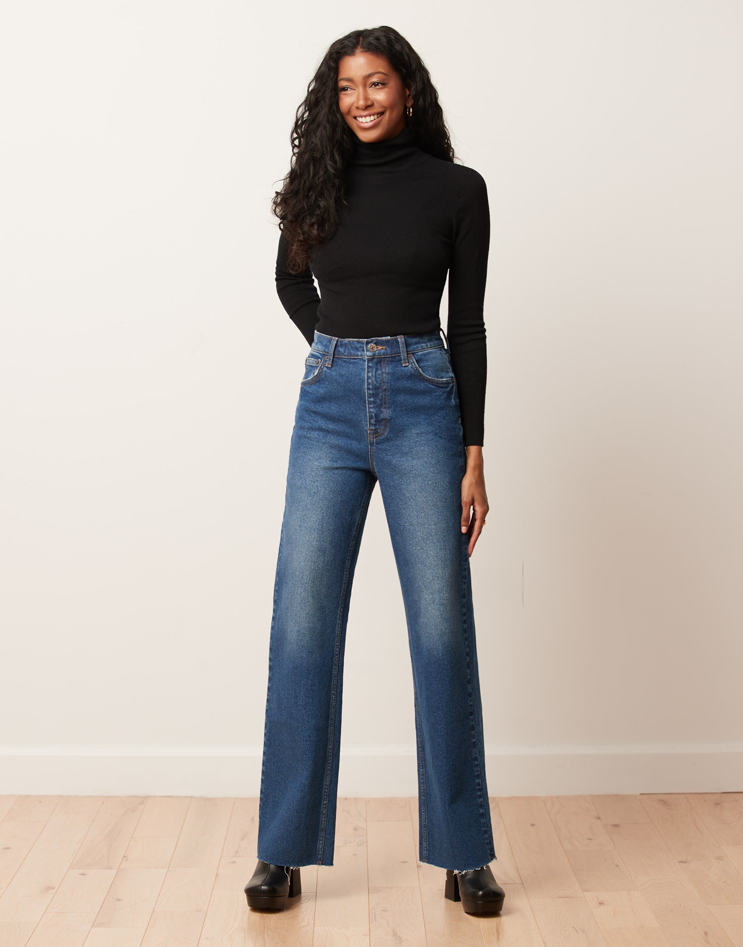 LILY WIDE LEG JEANS / ELLE