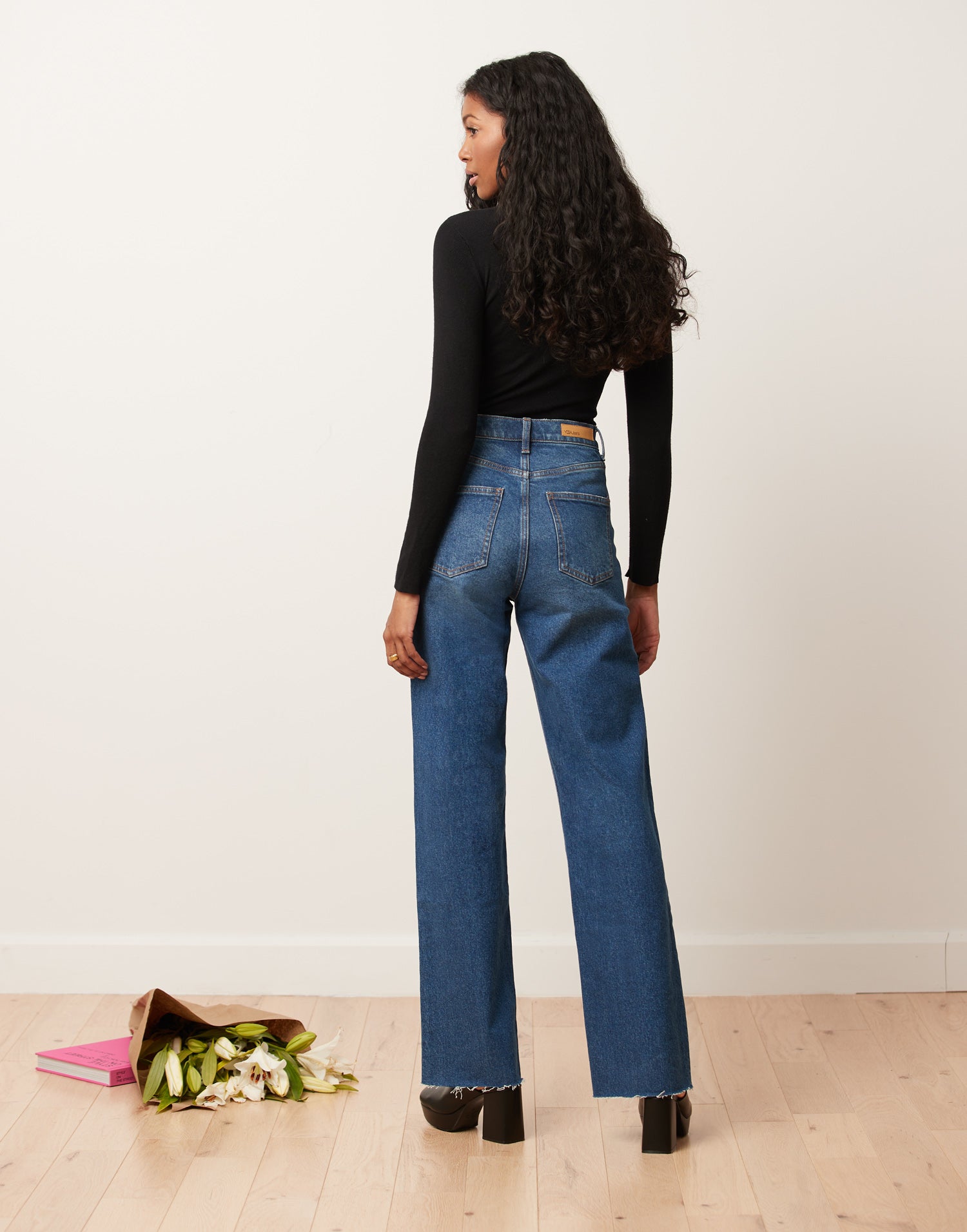 LILY WIDE LEG JEANS / ELLE