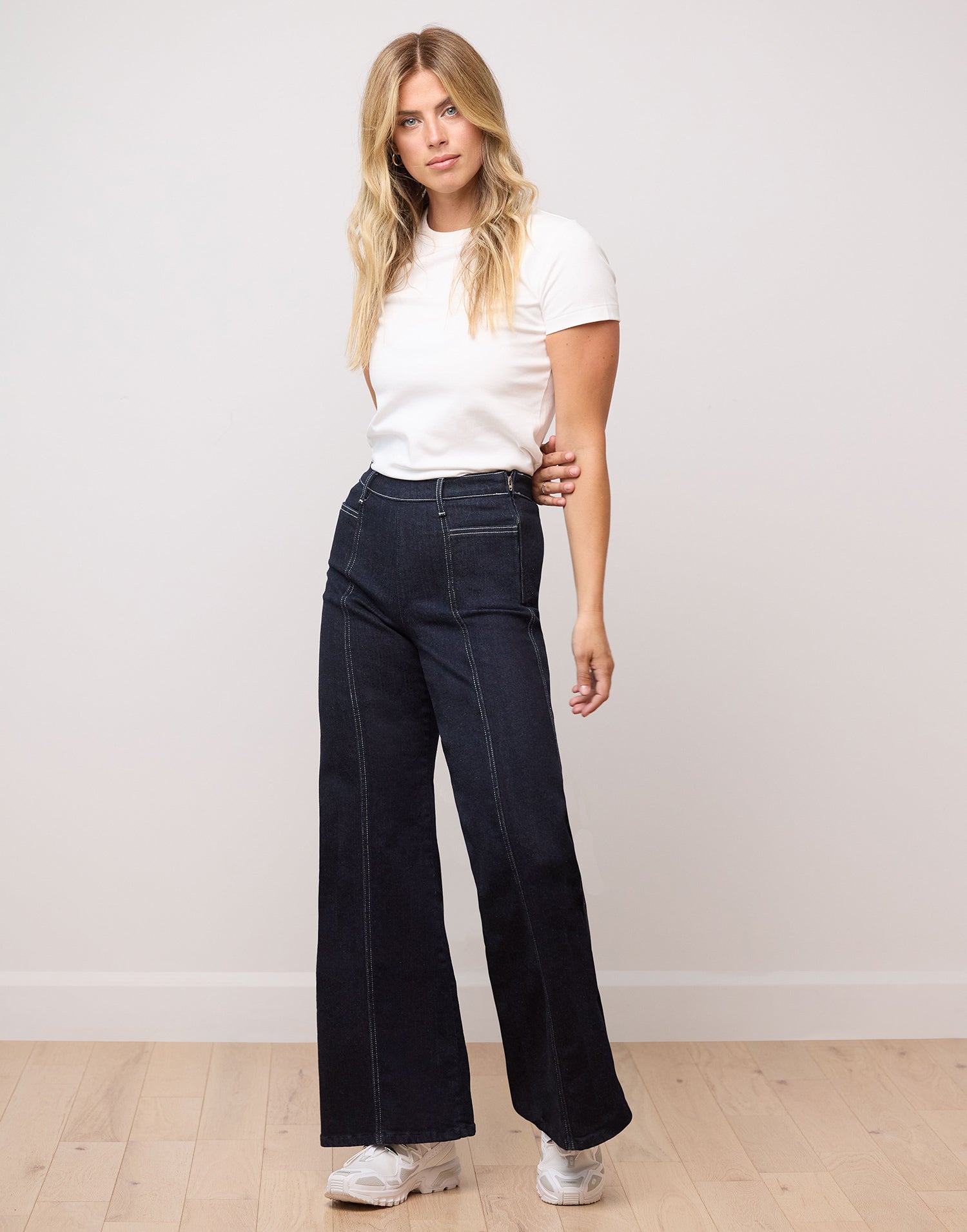 LILY WIDE LEG JEANS / STARGAZER