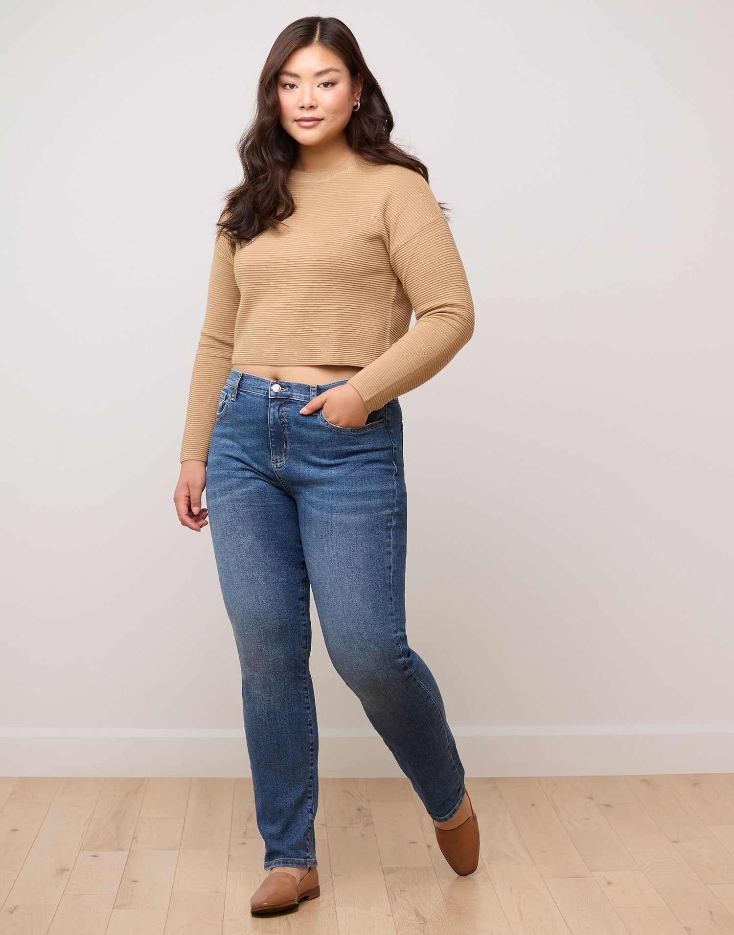 EMILY SLIM JEANS / RAINDROP