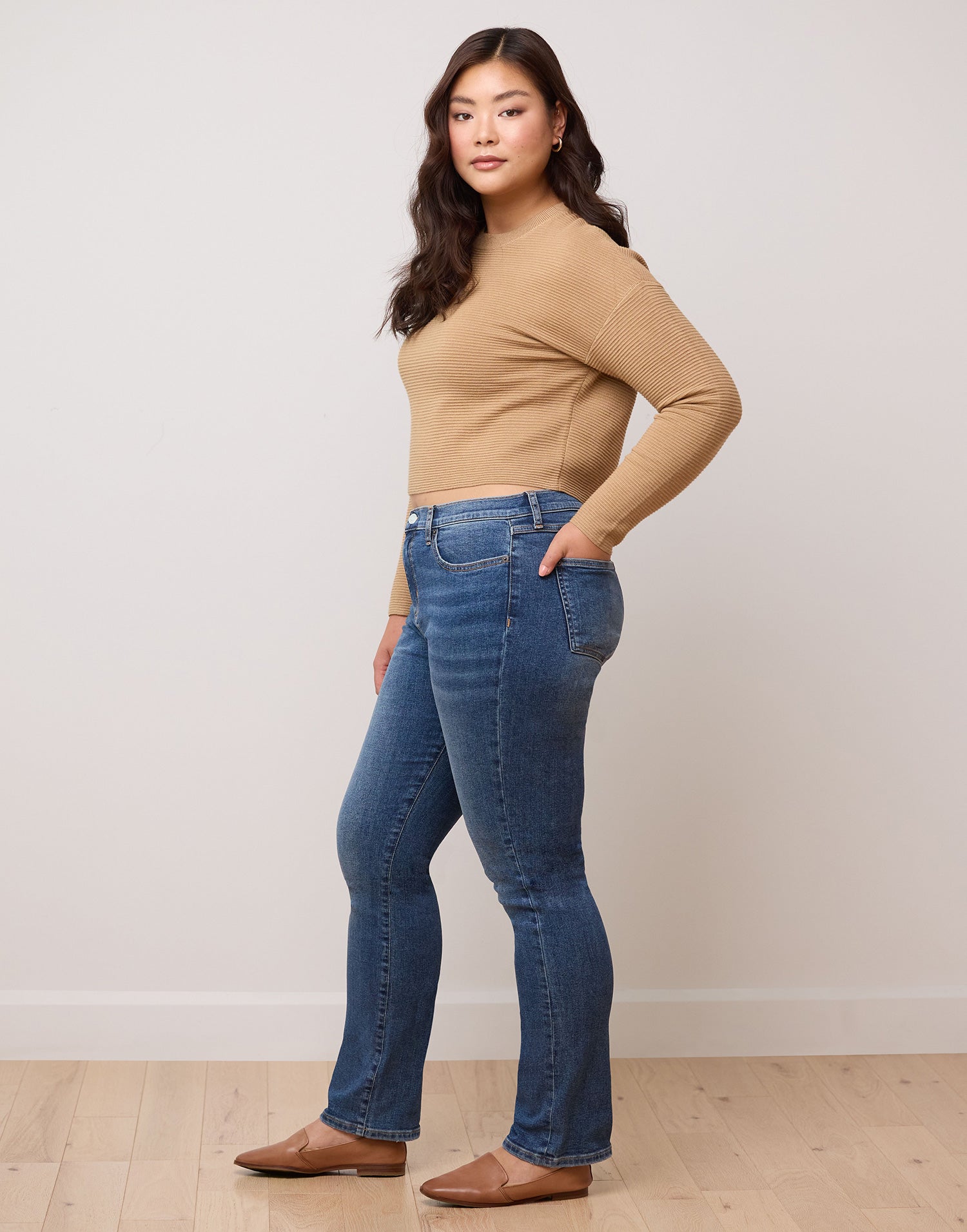 EMILY SLIM JEANS / RAINDROP