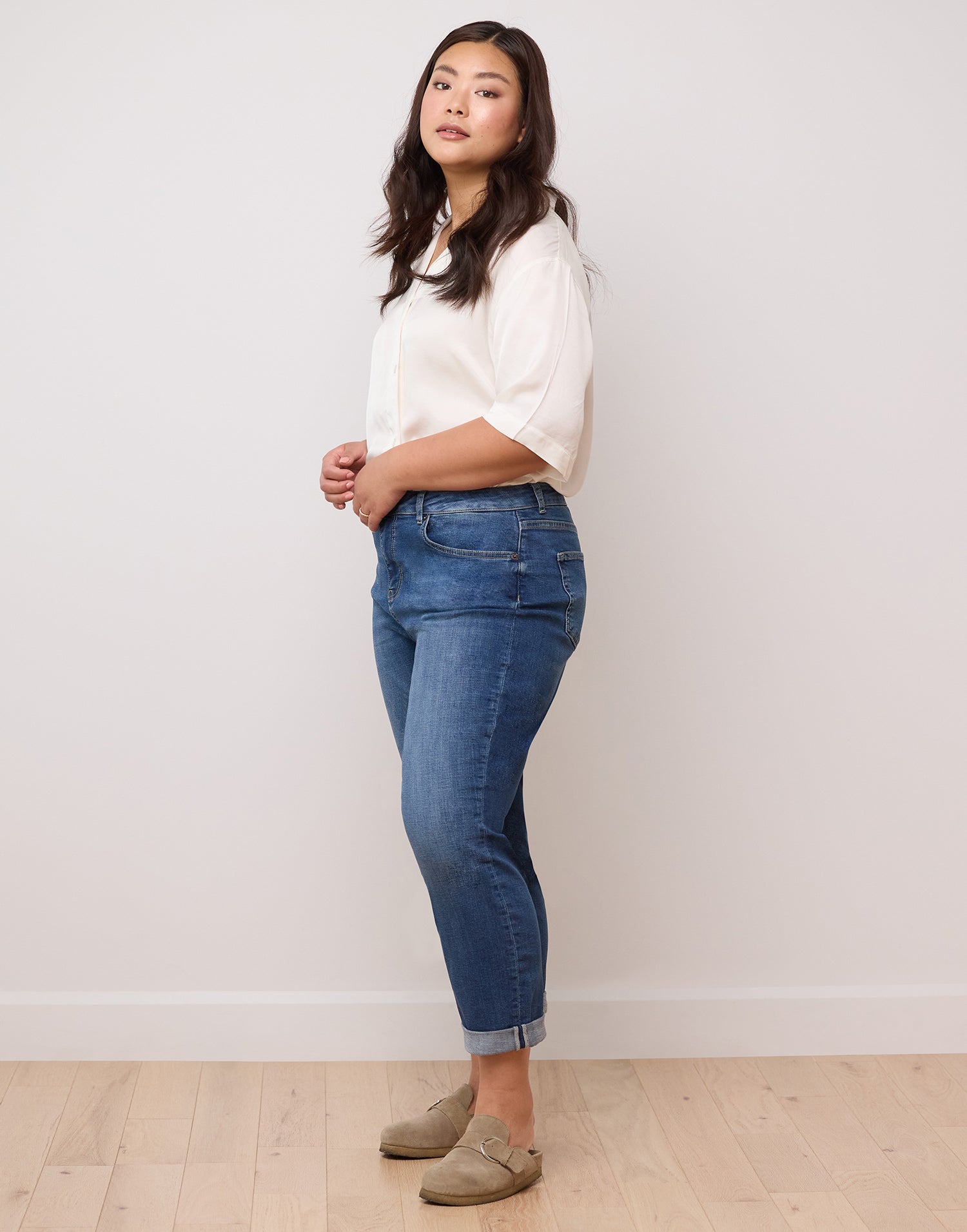 MALIA RELAXED JEANS / LONDON BLUE