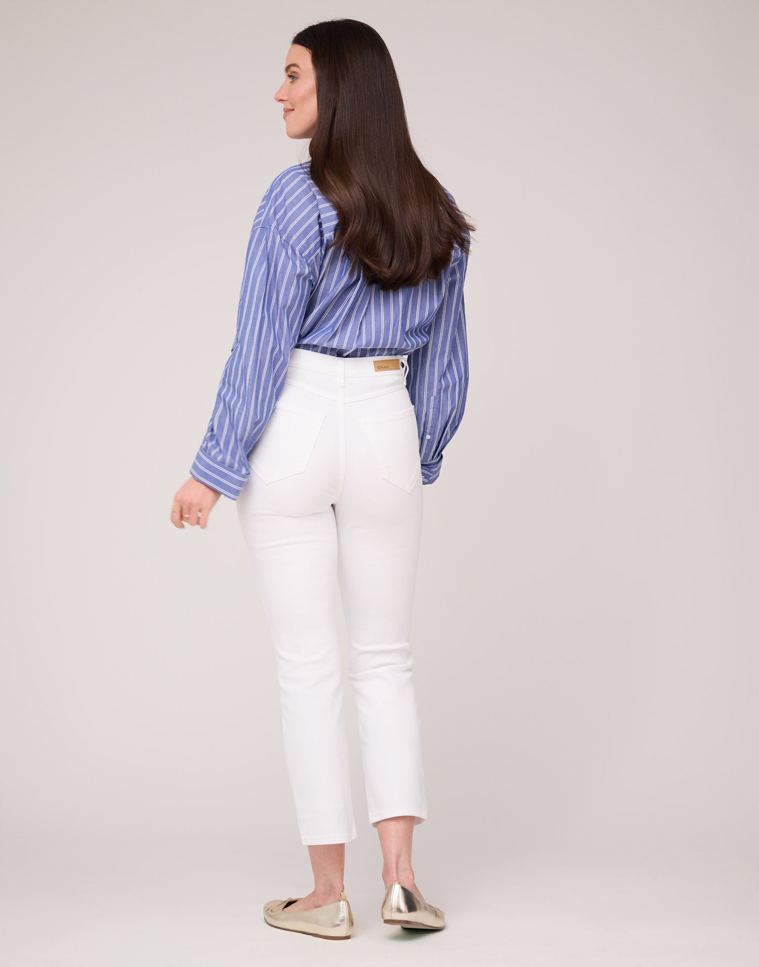 EMILY SLIM JEANS / WHITE SHELL