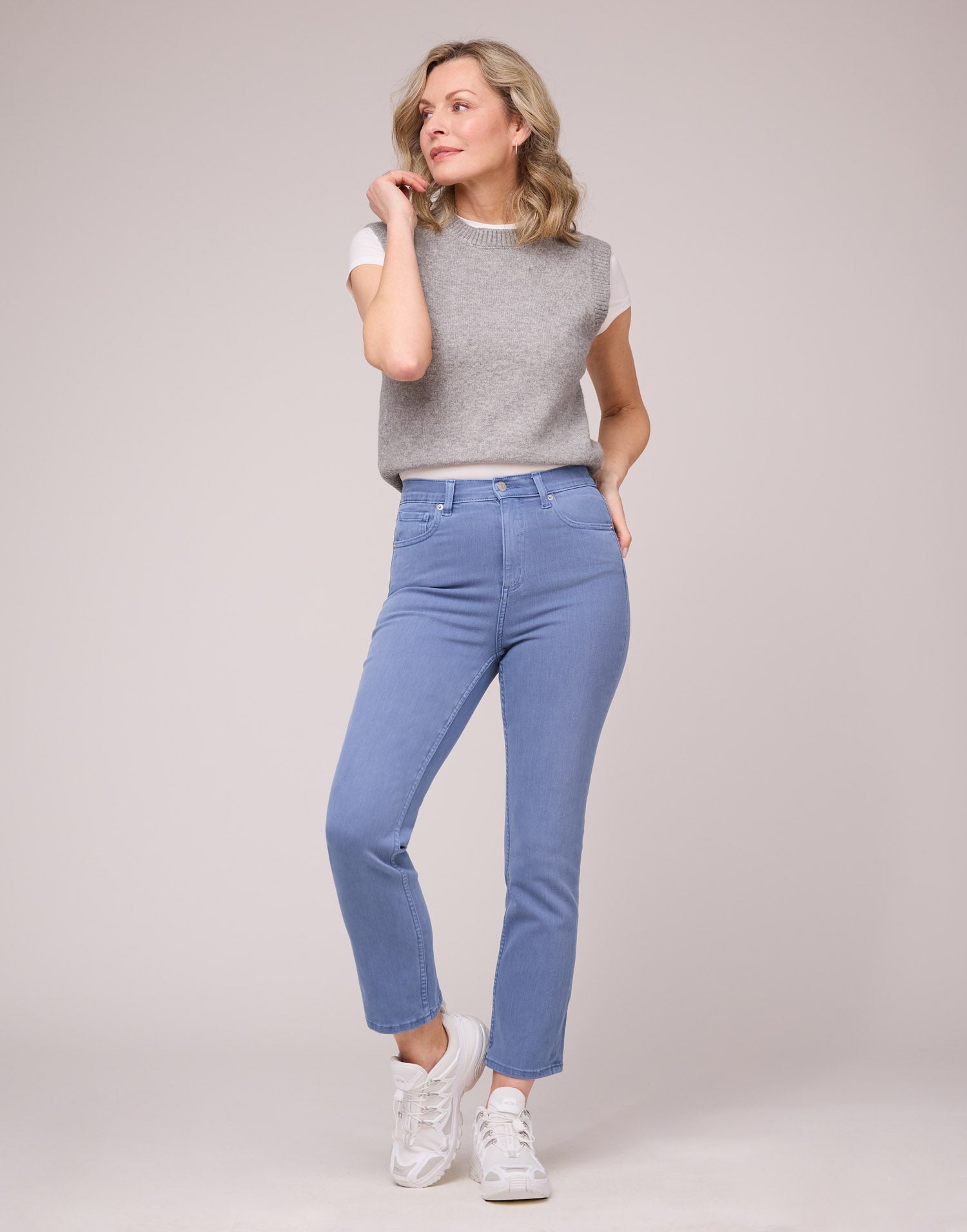 EMILY SLIM JEANS / PARADISE BLUE