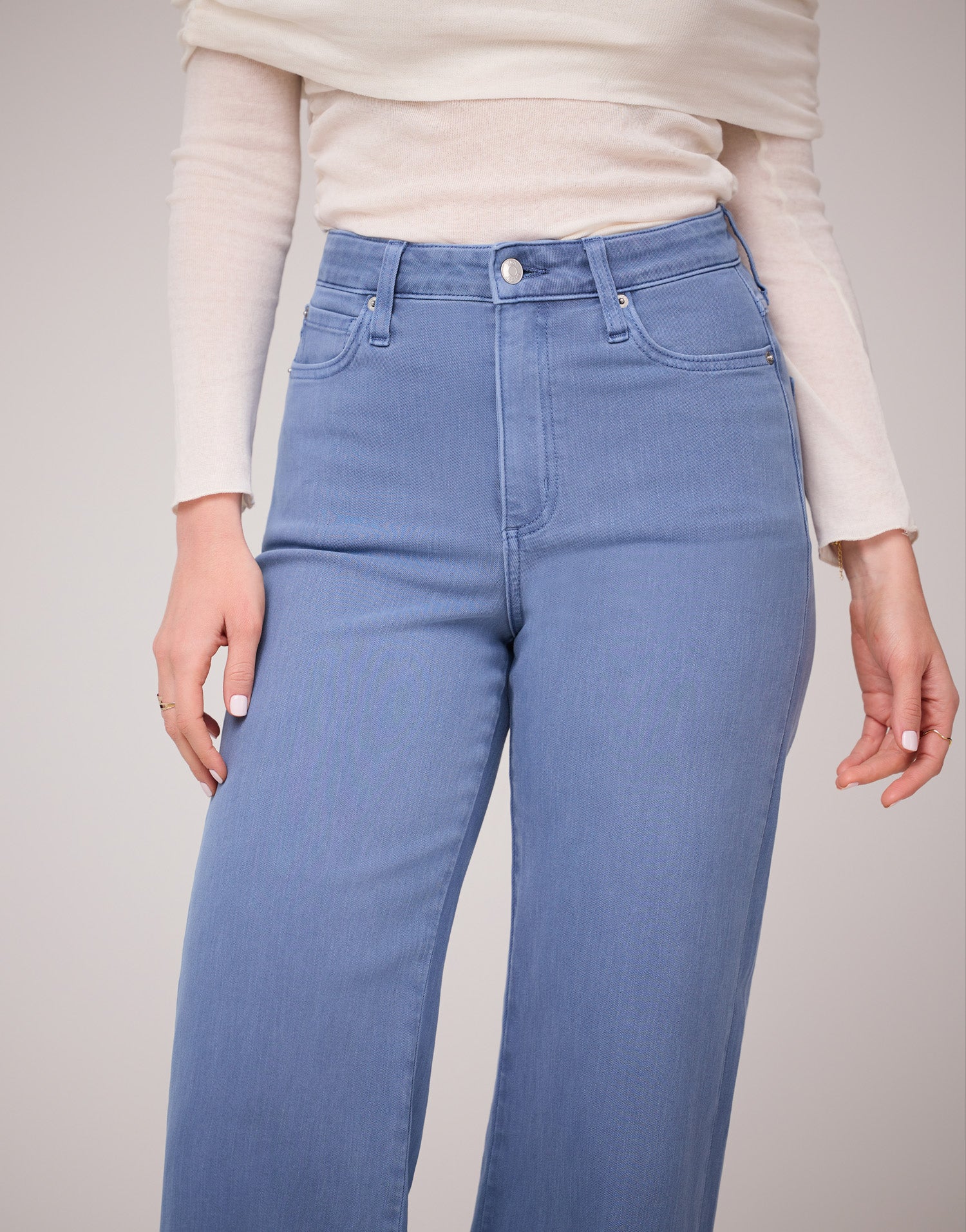 LILY WIDE LEG JEANS / PARADISE BLUE