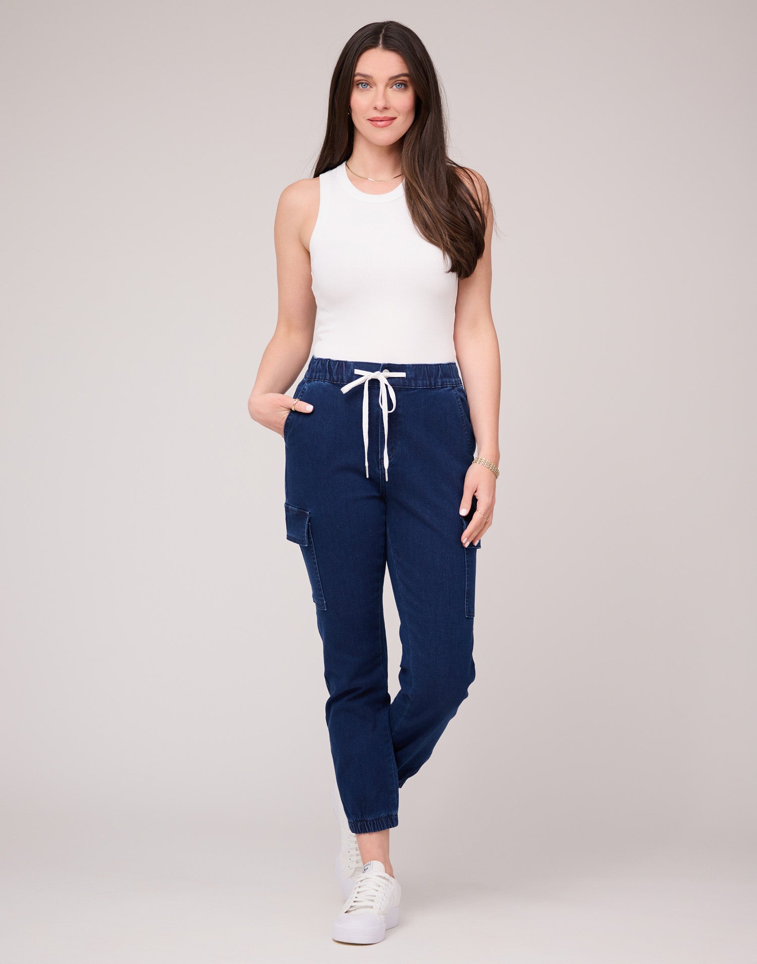 Buy Women's Tencel Lyocell Elastane Stretch Relaxed Fit Yoga Pants with  StayFresh Anti Microbial Properties - Blue Iris JW55