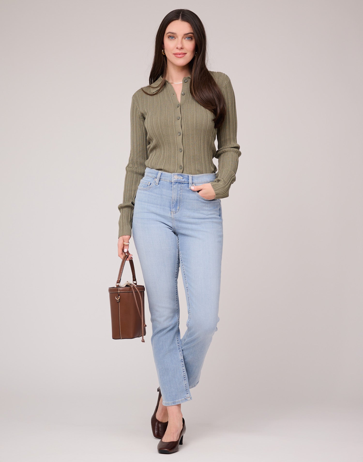 EMILY SLIM JEANS / BLUE SHORE