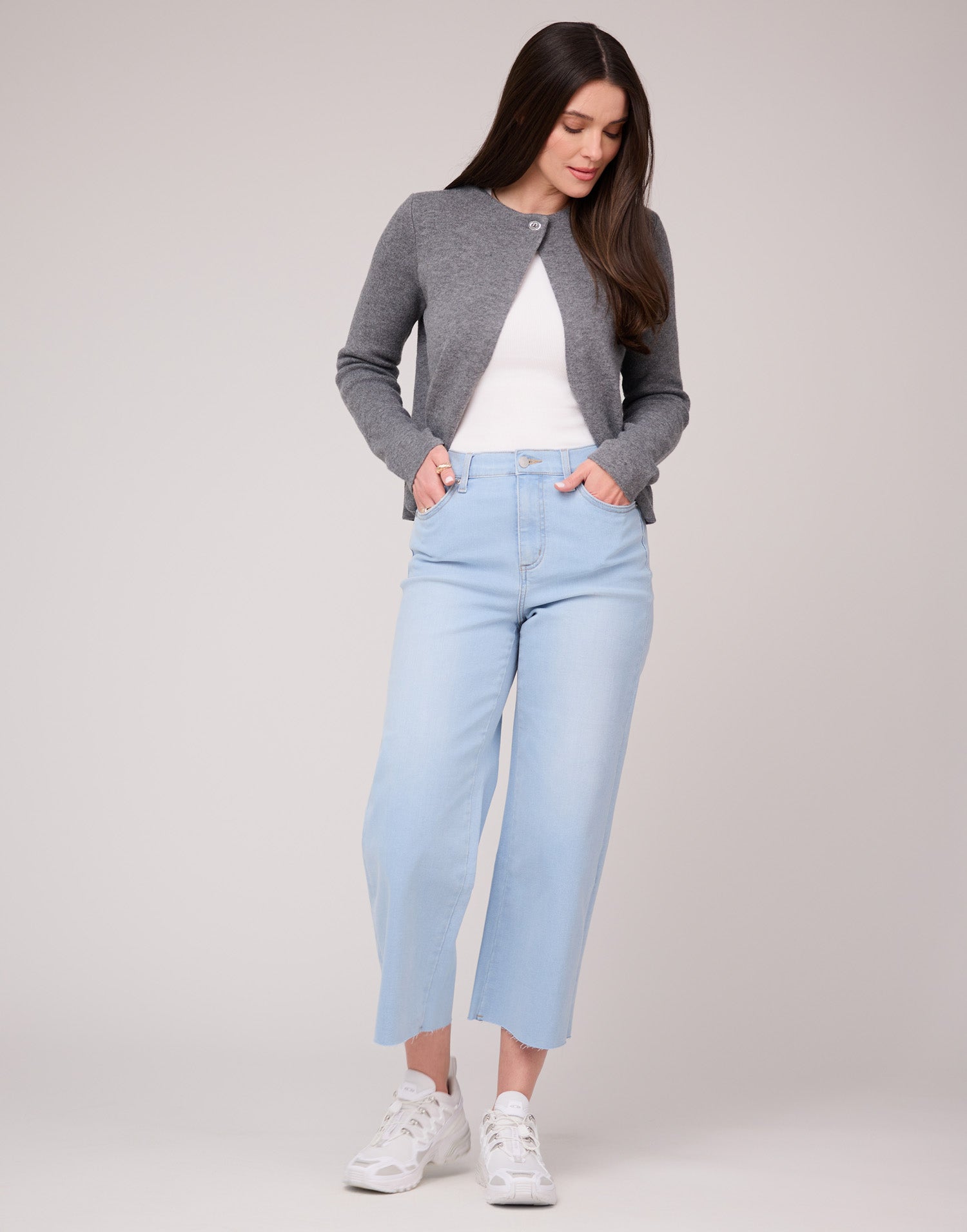 LILY WIDE LEG JEANS / CALI BLUE