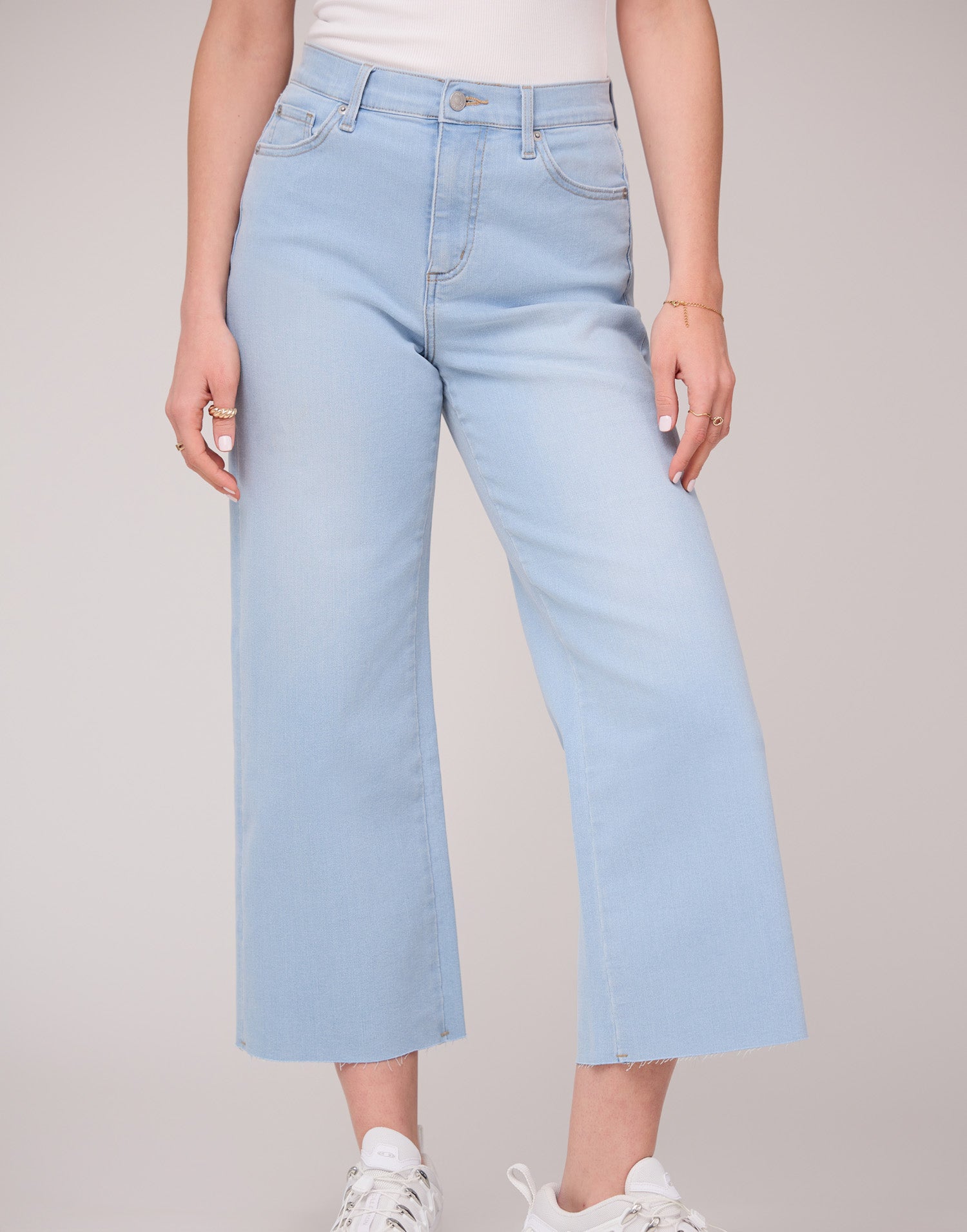 LILY WIDE LEG JEANS / CALI BLUE