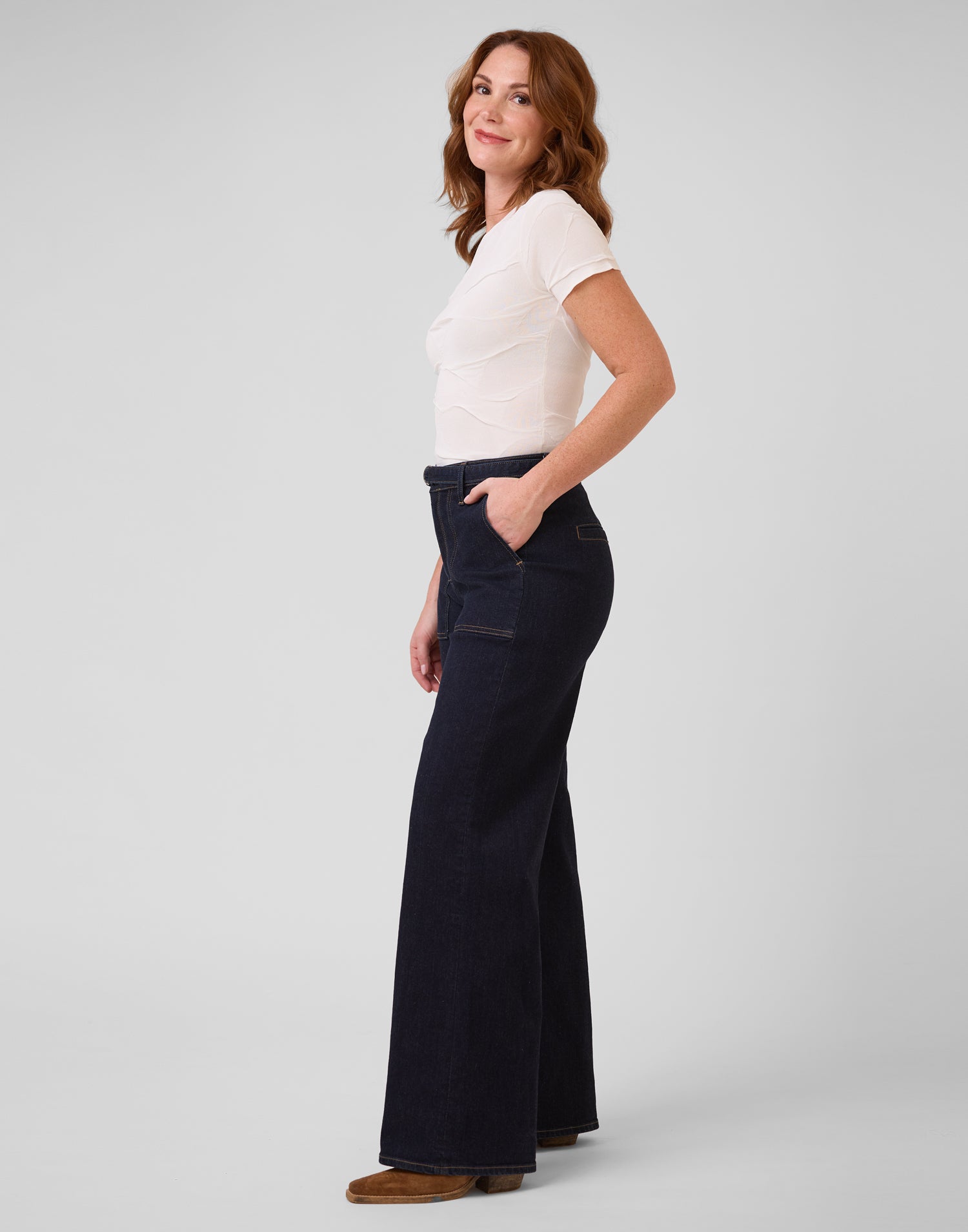 LILY WIDE LEG JEANS / AMSTERDAM