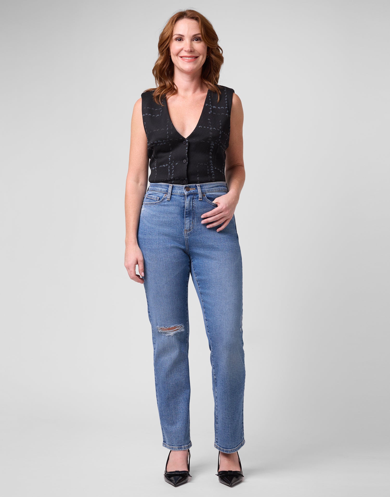 CHLOE STRAIGHT JEANS / TORONTO