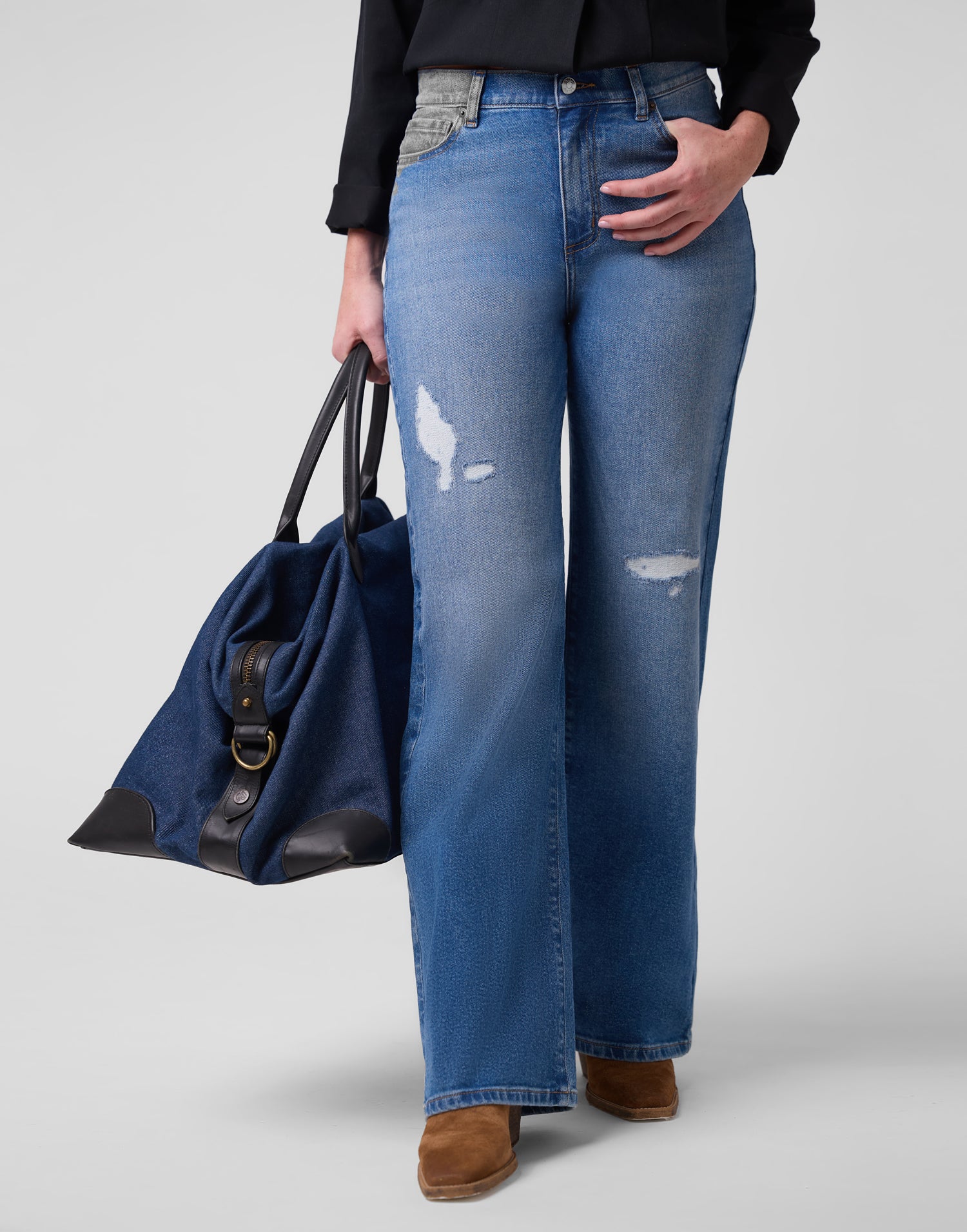 LILY WIDE LEG JEANS / NEW YORK