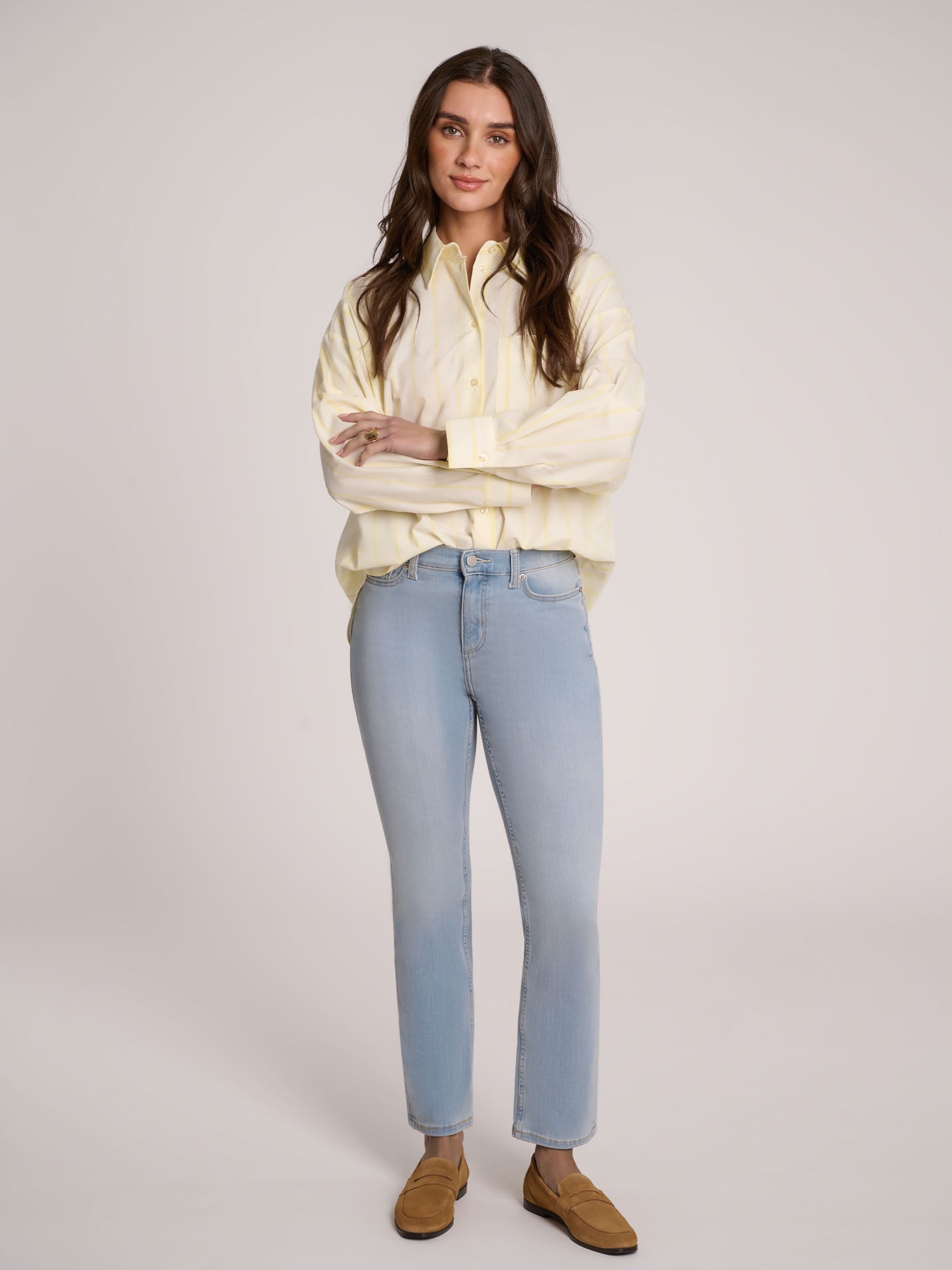 EMILY SLIM JEANS / ANEMONE