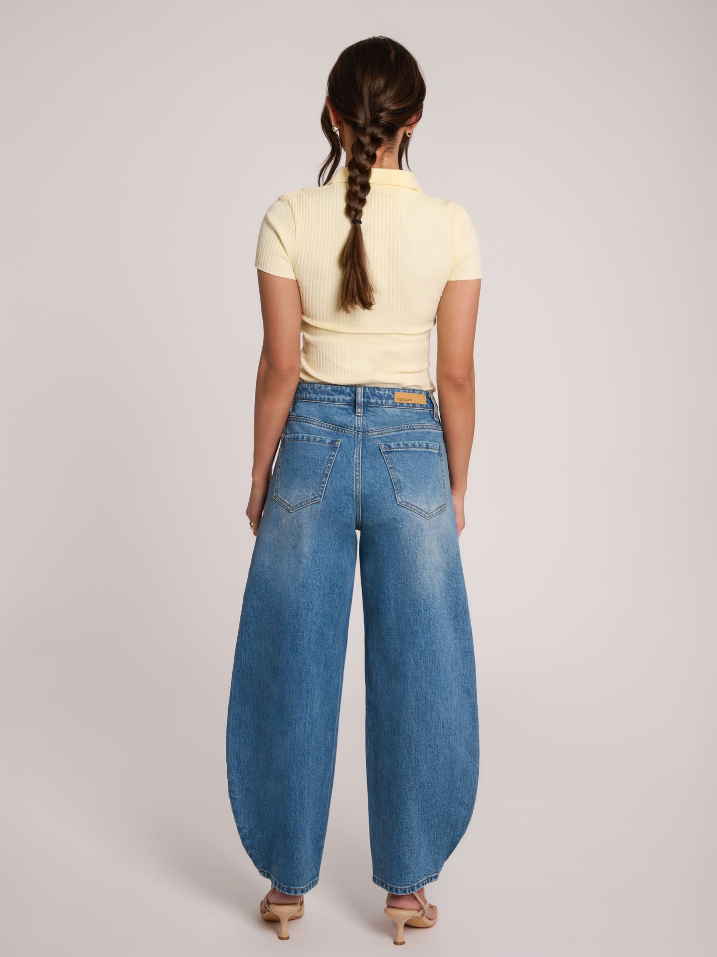 MALIA RELAXED JEANS / BLUE STEM