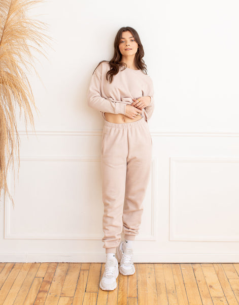 JOGGER DUSTY ROSE Yoga Jeans