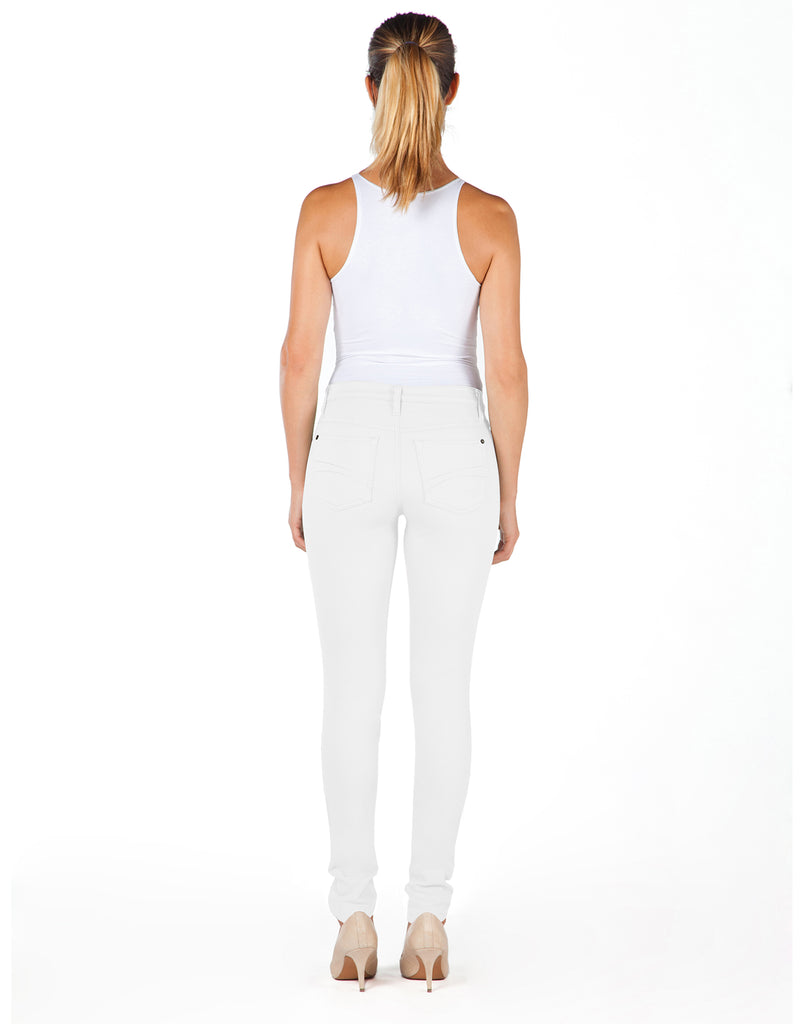 Rachel Skinny Jeans White Yoga Jeans